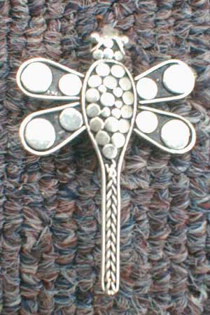 Dragonfly Art Nouveau. Art Nouveau dragonfly pin,