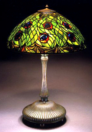 Lamps Tiffany on Tiffany Studios Lamps   Tiffany Favrile Glass   Collectics Antiques